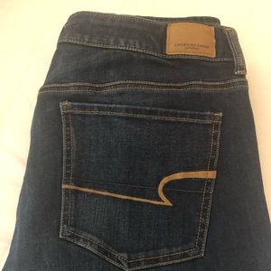 American Eagle Dark Acid wash